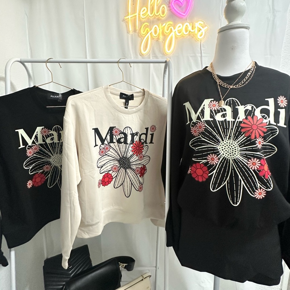 Women's Sweater - Black and White